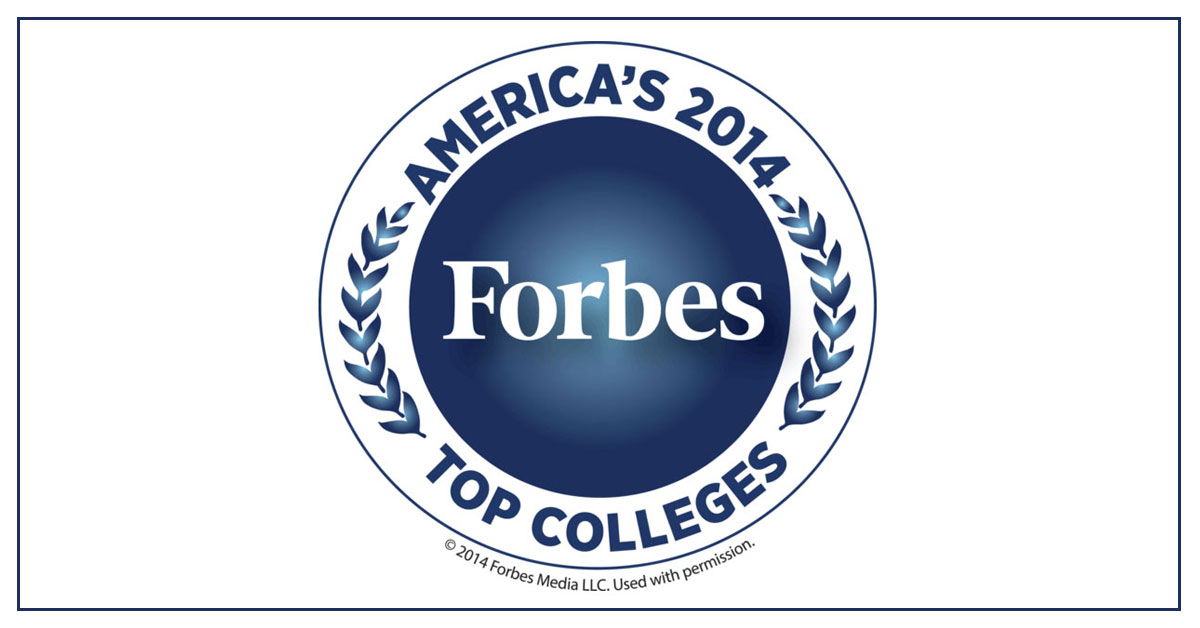 Forbes Magazine Top Colleges 2014