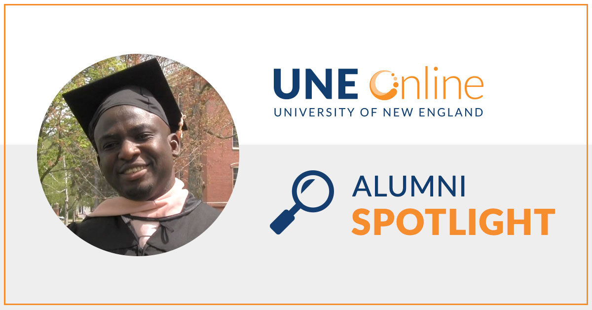 Kobe, University of New England Masters of Public Health Graduate
