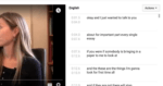 Captioning in YouTube