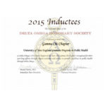 Gamma Chi New inductees