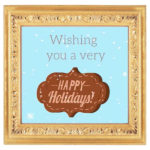 Merry Christmas and Happy Holidays!