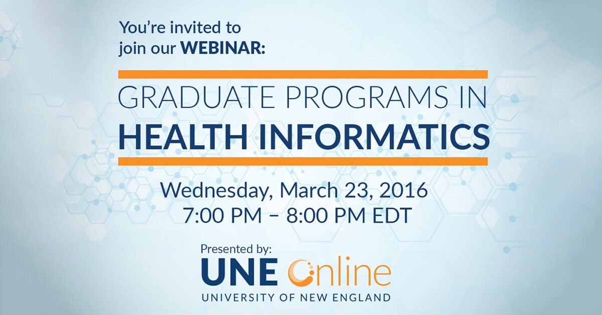 Health Informatics Webinar
