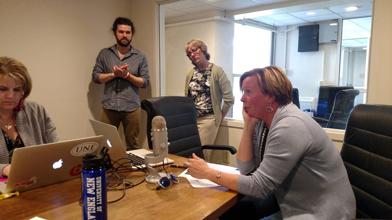 The ID team nearing the end of the webinar.