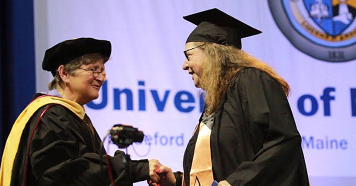 UNE Online Hooding and Graduation 2016