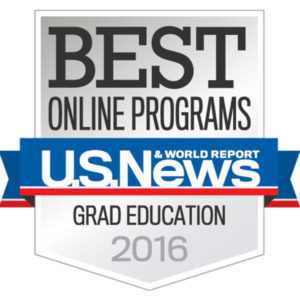 2016 U.S. News and World Report Best Online Programs in Grad Education