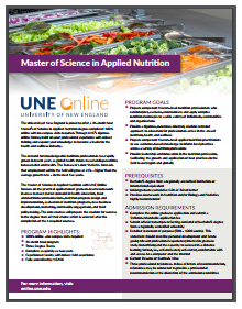 Applied Nutrition Brochure