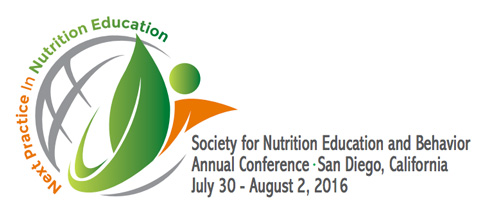Society for Nutrition Education and Behavior Annual Conference San Diego, California July 30 - August 2, 2016 