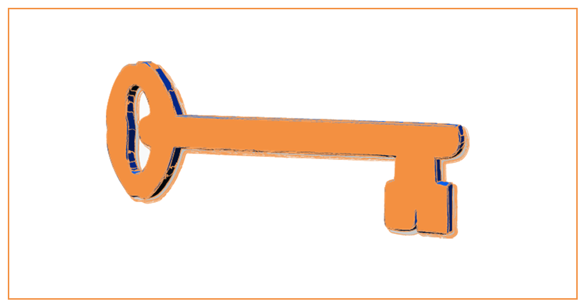 orange key