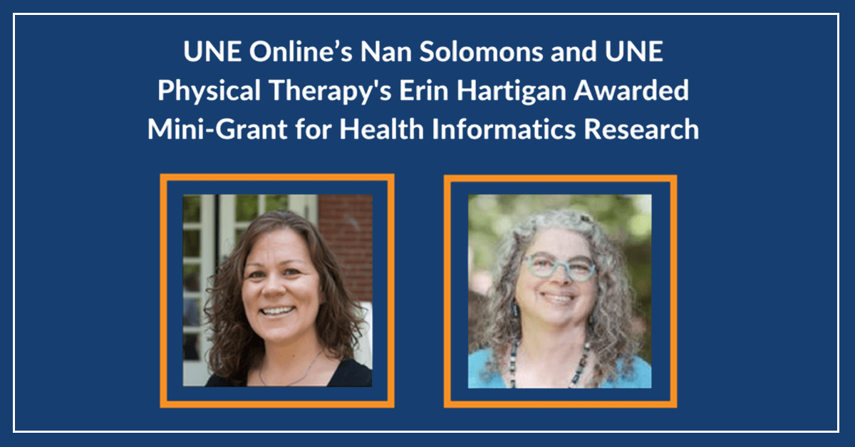 UNE Online’s Nan Solomons Awarded Mini-Grant for Health Informatics Research