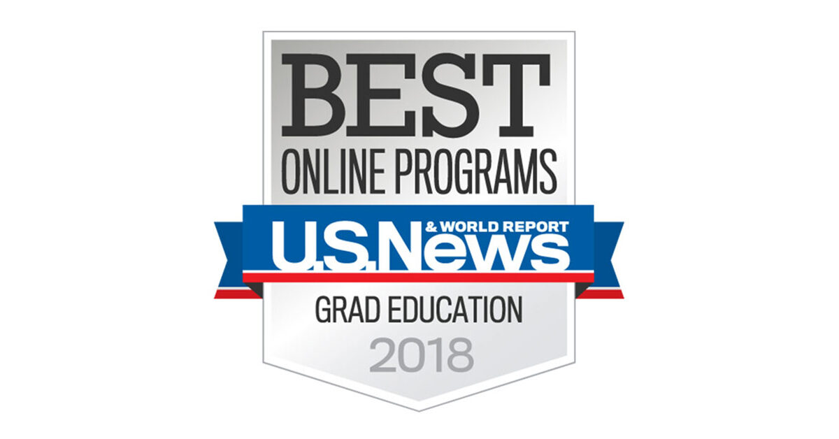 2018 U.S. News & World Report Best Online Programs in Grad Education