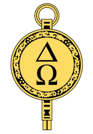 Logo of Delta Omega Honor Society for Public Health Professionals