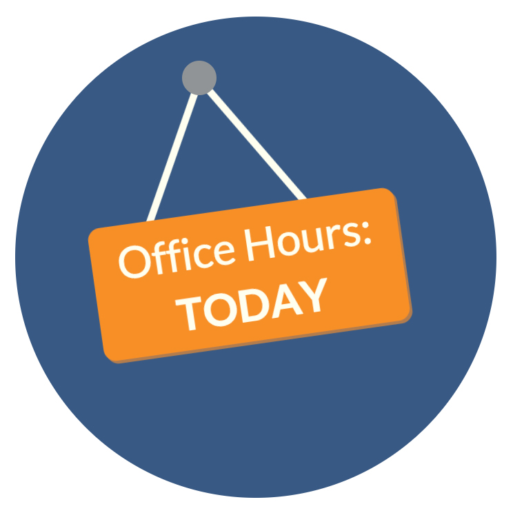 how to use online office hours