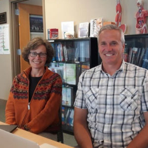 Lori Rand, Online Writing Specialist (left) and Henri Moser Online Learning Specialist (right)