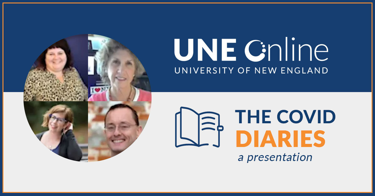 The COVID Diaries: A Discussion on Grief hosted by the MSW program at UNE Online