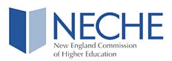 Logo for NECHE, the New England Commission on Higher Education