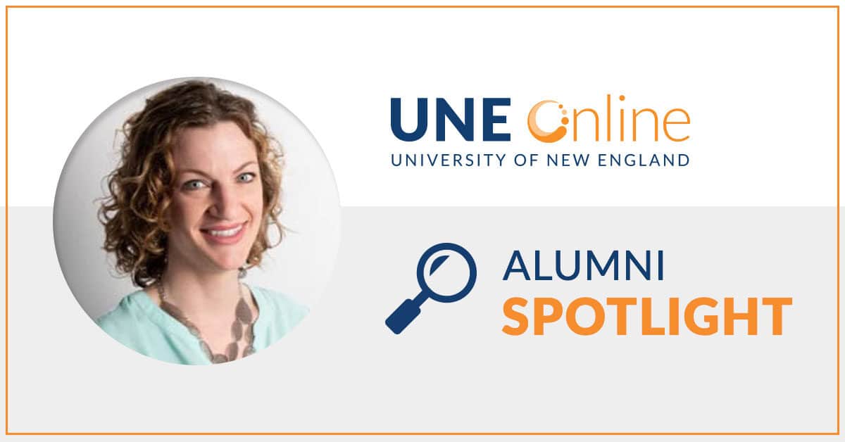Melanie Berdyck, MSAN, UNE Online Alumna