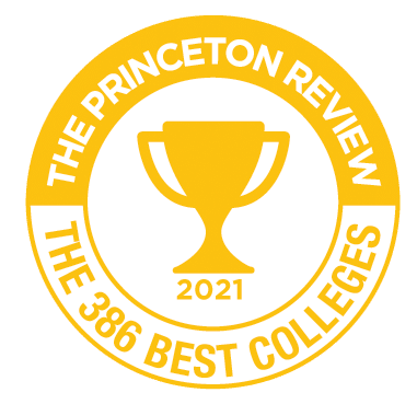 Princeton 386 Best Colleges 2021 Badge