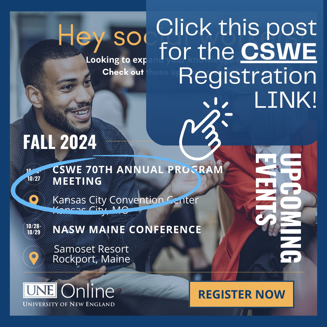 CSWE Registration UNE Online