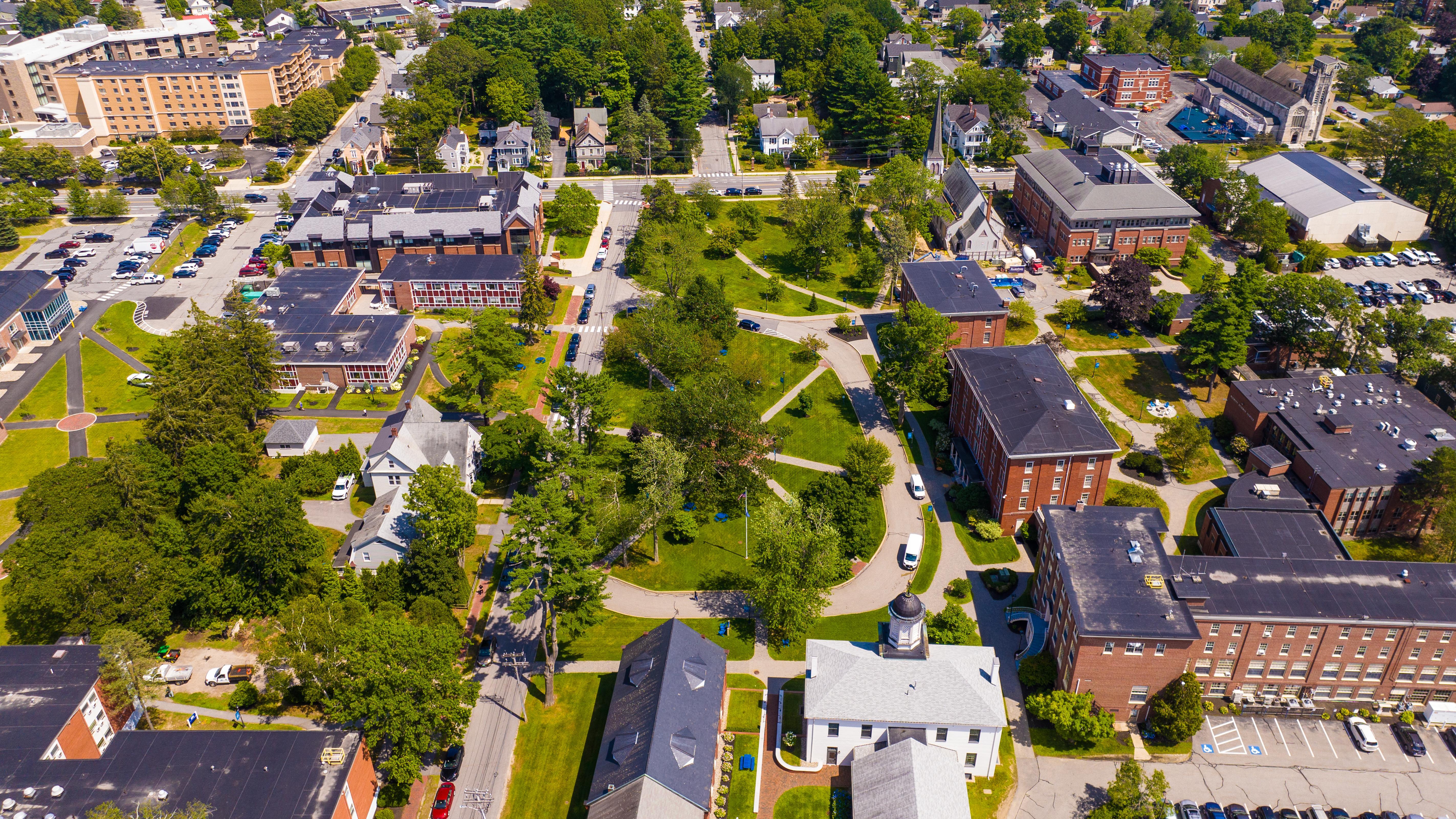 Portland Campus in summer