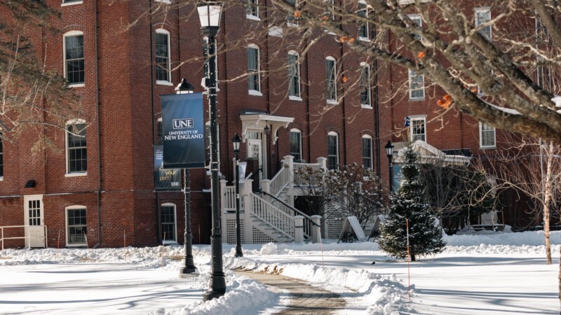 Portland Campus in Winter