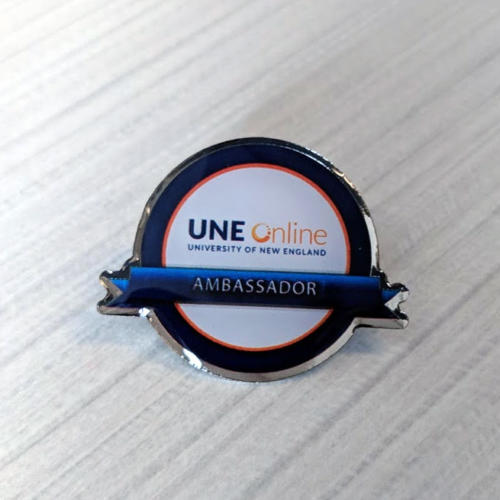 UNE Online Ambassadors have been recognized by the College of Graduate and Professional Studies for being exemplary students and enthusiastic members of the UNE Online community.