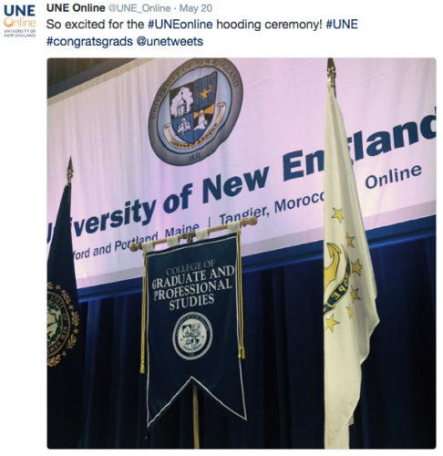 2016 UNE Hooding Ceremony
